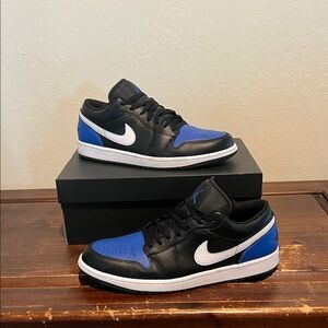 Jordan 1 Low - Black Royal Toe (2024) - Size 11.5 - Used